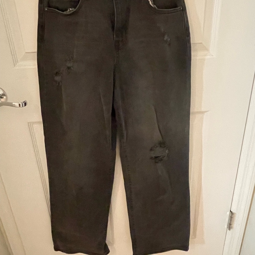 High Rise wide leg Jean